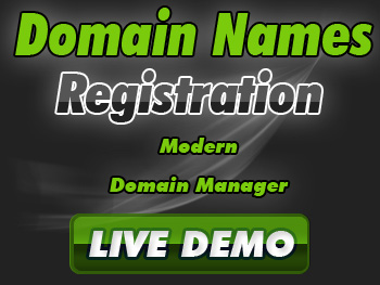 Economical domain name registration services